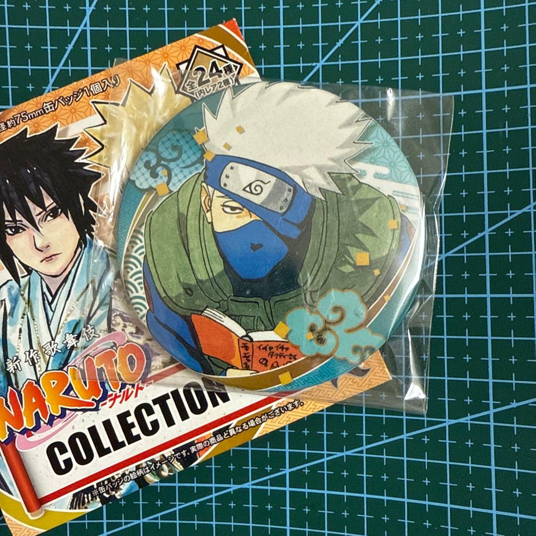 はたけカカシ　缶バッジ　歌舞伎