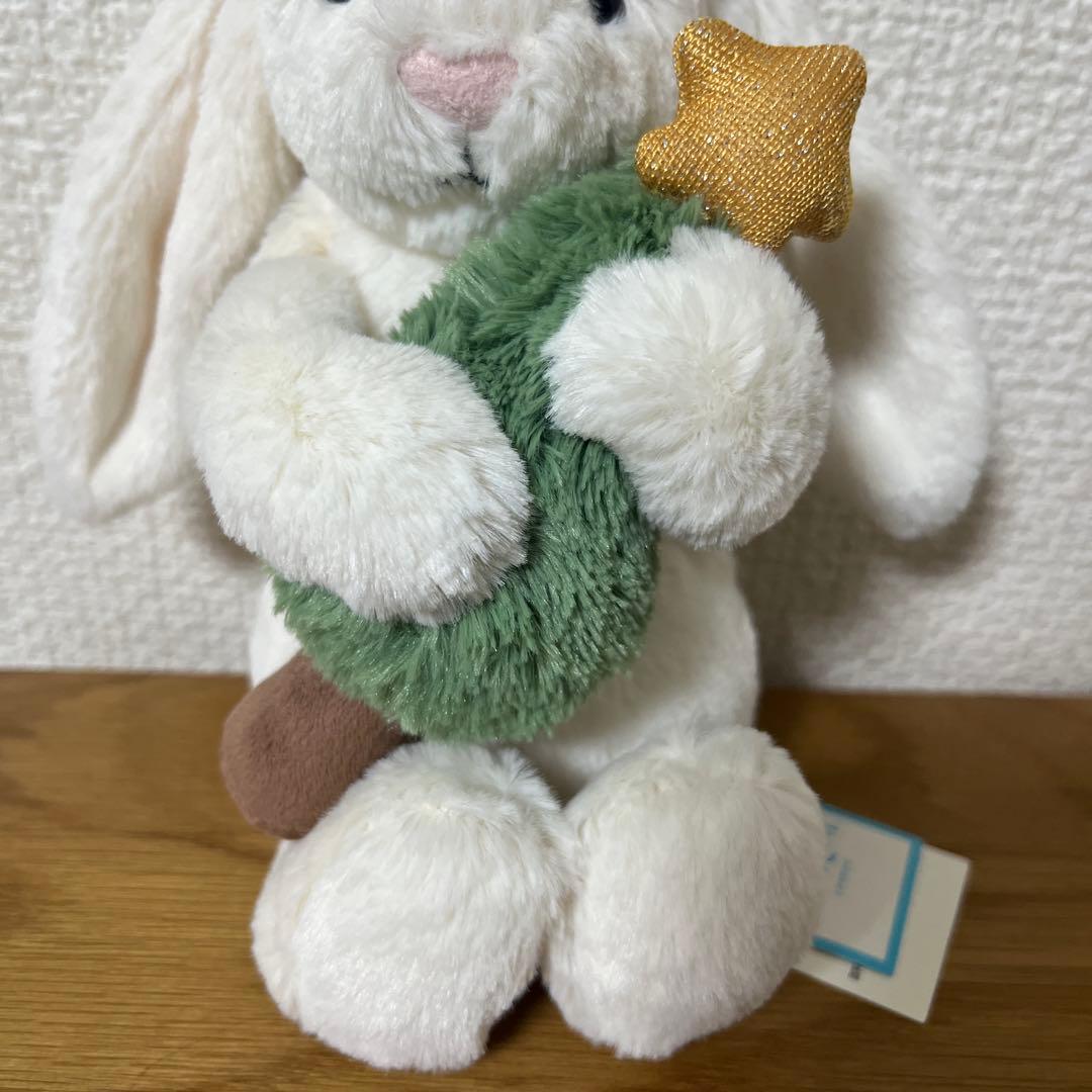  2025新品 ジェリーキャット　ぬいぐるみ　クリスマスうさぎ