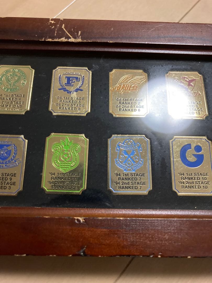 希少！激レア！Jリーグ⚽️1995年♪カテゴリーワン♪ピンズ？プレート？サッカー⚽️