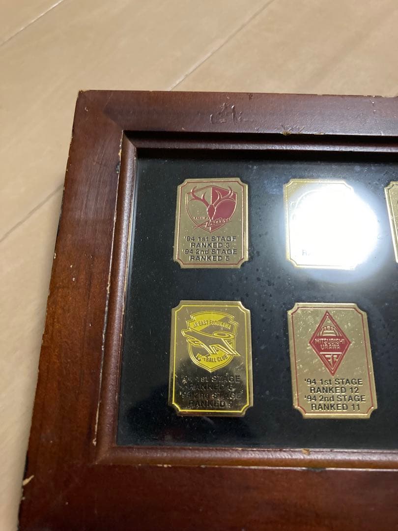 希少！激レア！Jリーグ⚽️1995年♪カテゴリーワン♪ピンズ？プレート？サッカー⚽️