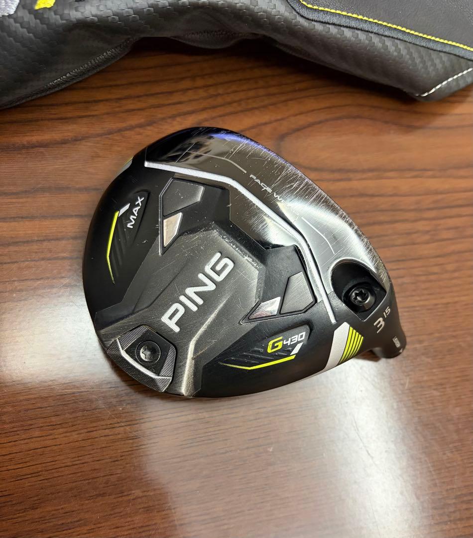 ピン　PING G430 MAX 3W 15° フェアウェイウッド　ヘッド