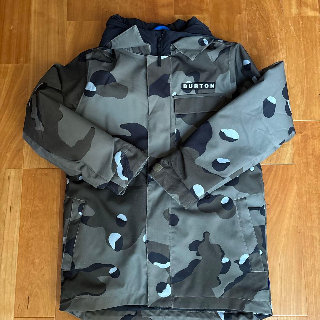 BURTON 迷彩柄 スノーボードウェア 140cm 150cm