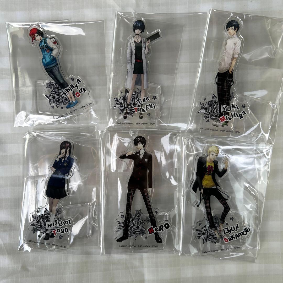 一番くじ　ペルソナ５ ザ・ロイヤル　ラストワン賞 ジョーカー　雨宮蓮　アクスタ