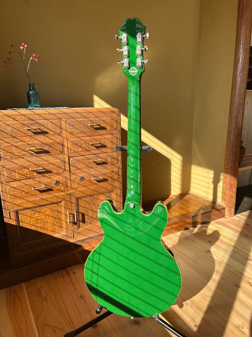 ギター Epiphone casino coupe Inverness Green