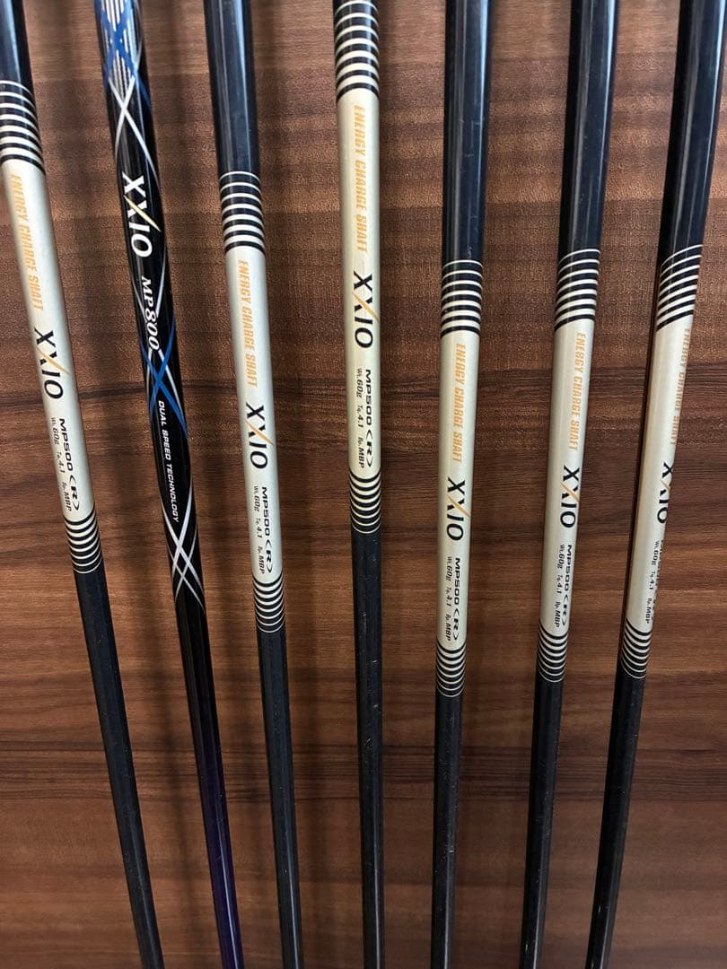 レフティ用ゼクシオアイアンセット キャロウェイU5、F01 U5&パター