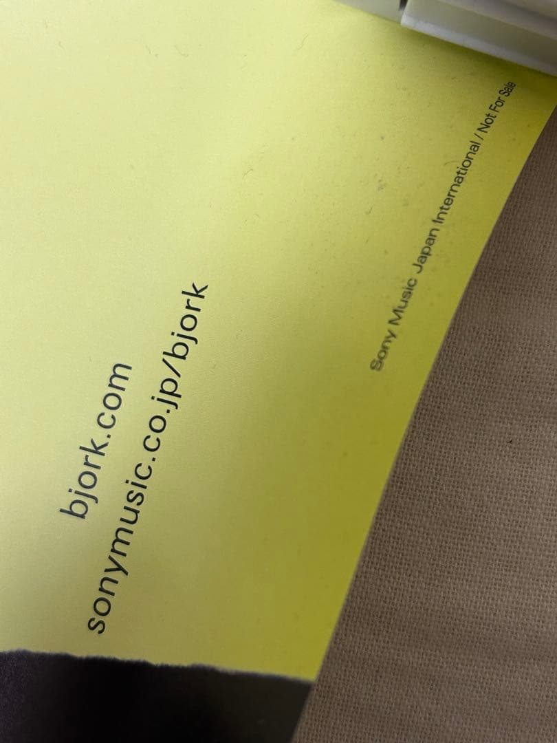 【非売品】bjork ビョーク『Vulnicura』ポスター　未使用品