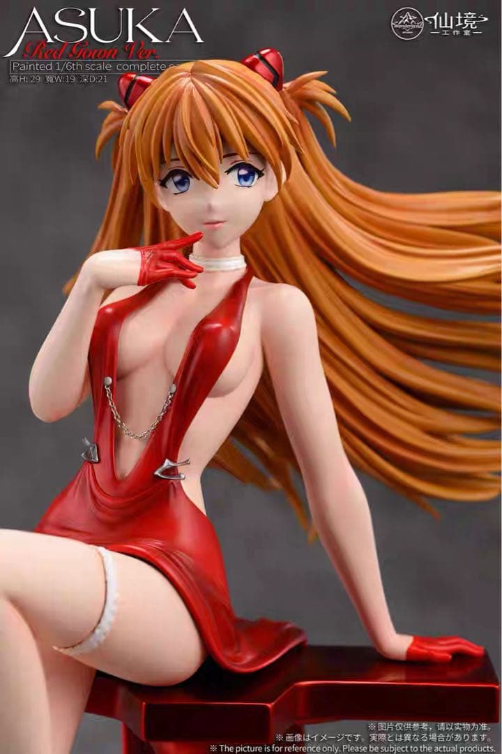 式波・アスカ・ラングレー　フィギュア　エヴァンゲリオン　ガレージキット