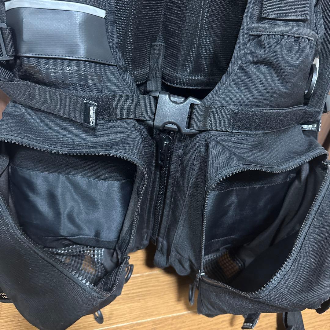 リバレイ　7660 RBB ウェーディングベスト23LIMITED ブラック