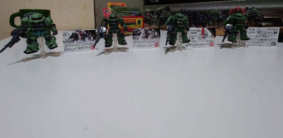 MSE・ザクⅡ　比較確認用