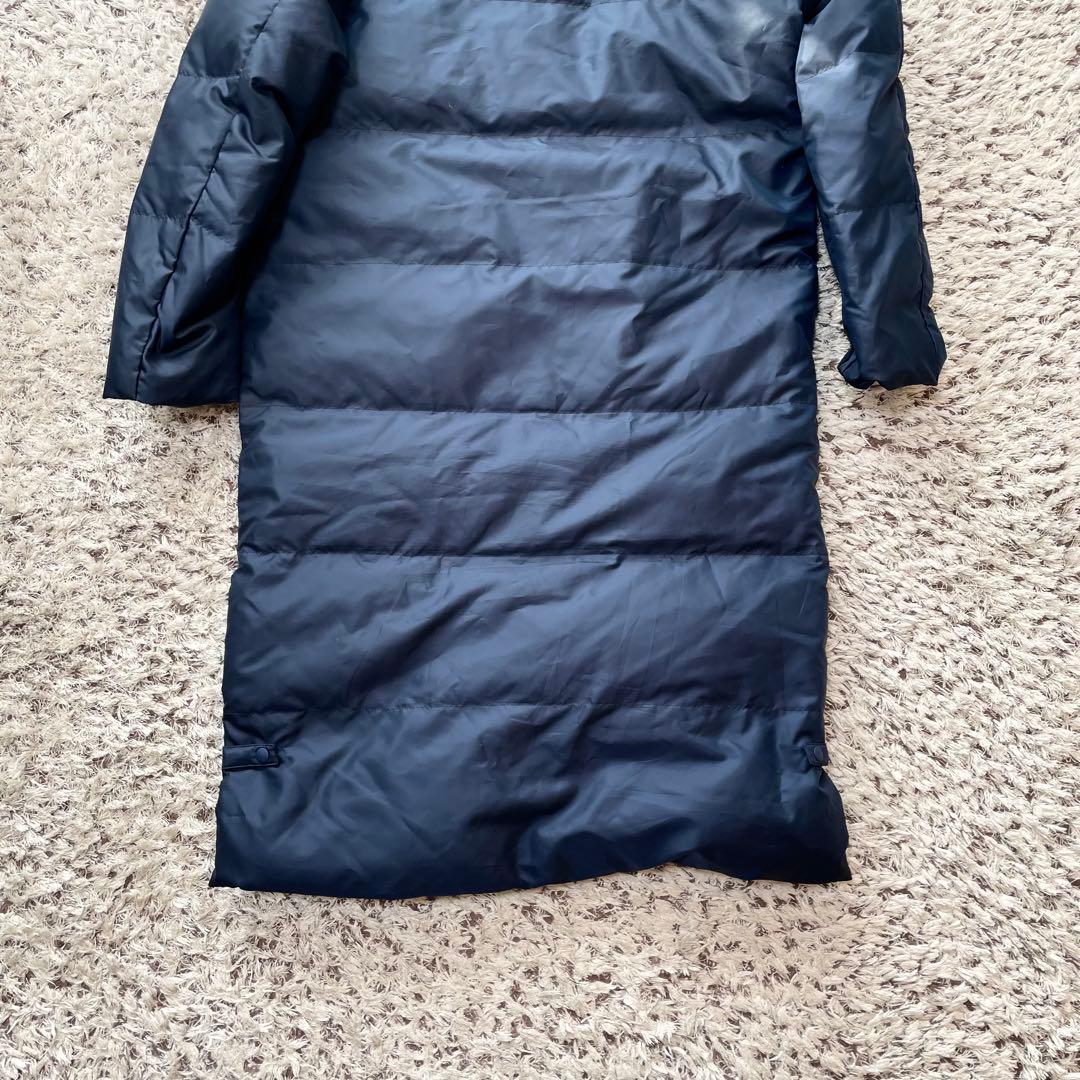✨️美品✨️adidas　ベンチコート　ダウンジャケット　ネイビー　Mサイズ