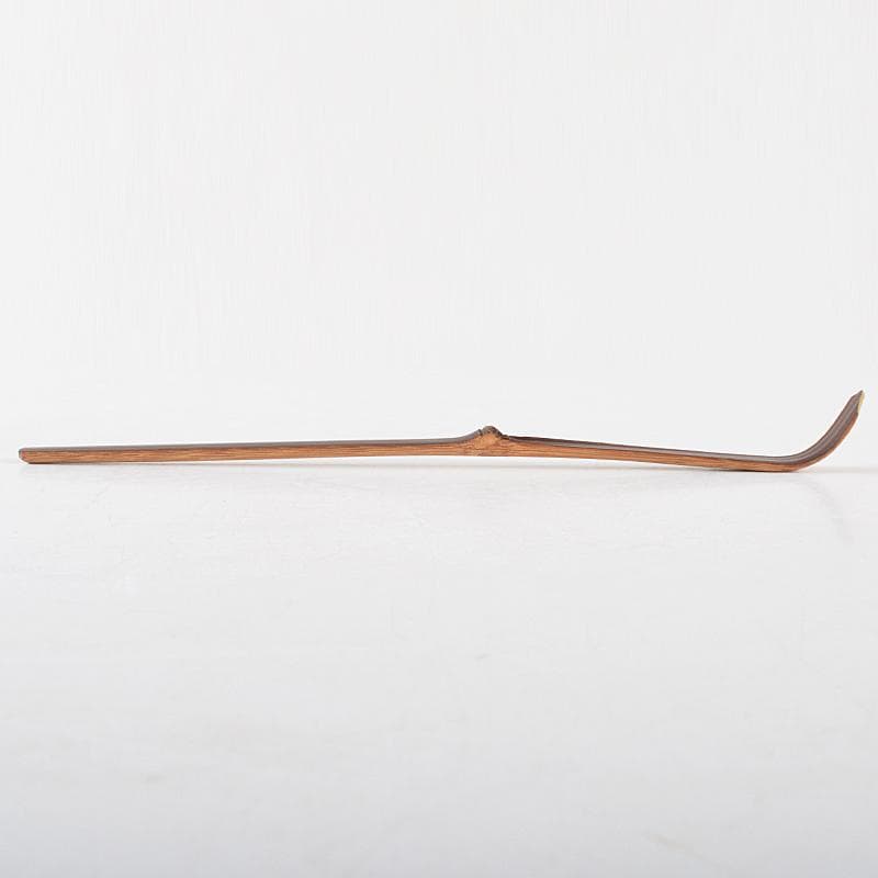 茶道具　表千家十三代即中斎　自作茶杓　銘「芳華」　共筒共箱　M　R5832