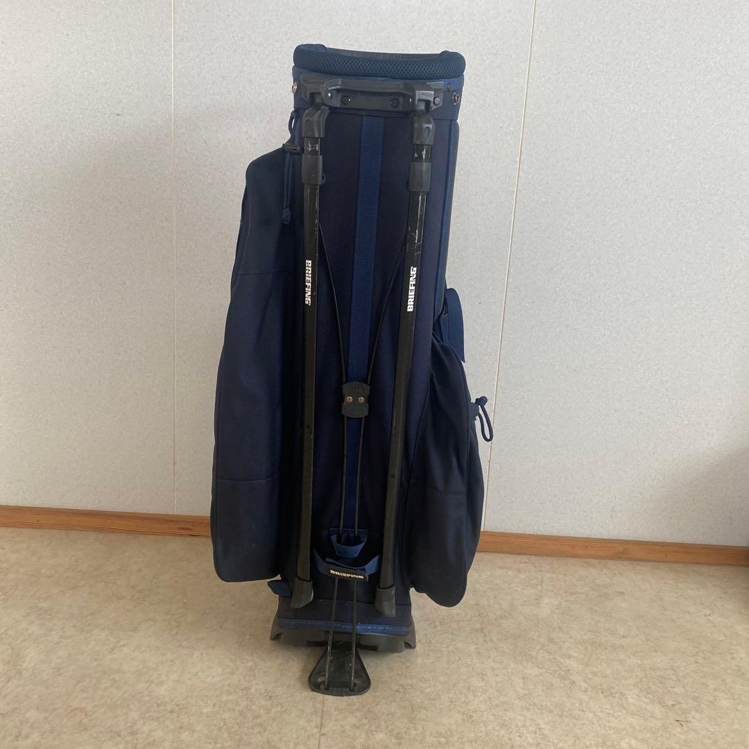 美品　BRIEFING ゴルフスタンドバッグ ネイビー　CR-4