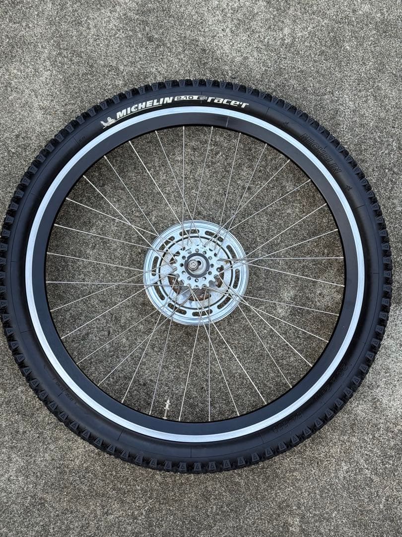 ホワイトインダストリーズ ENOリアハブMTB完組ホイール希少130mm 32H