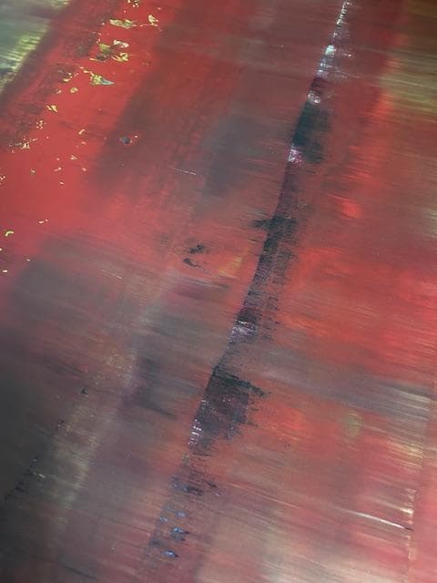 特別額装品/Abstract painting（ゲルハルト リヒター）/ブラック