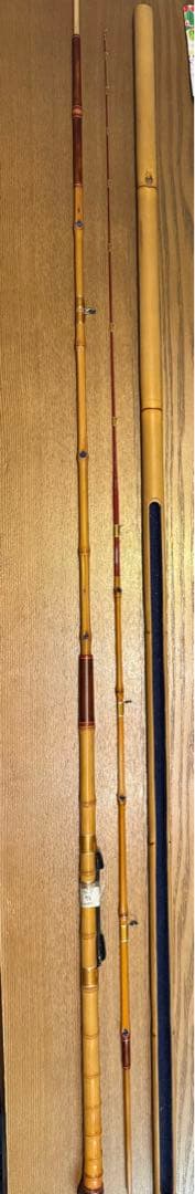 【新品未使用】和竿　安兵衛作　筏竿　カセ