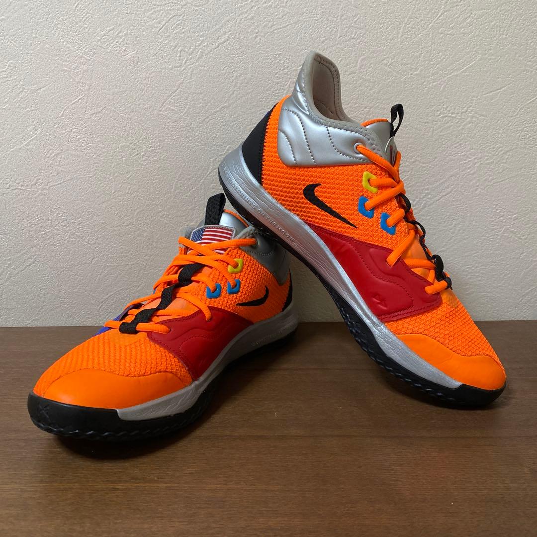 NIKE PG 3 EP NASA ナイキ ポールジョージ バッシュ 28.5