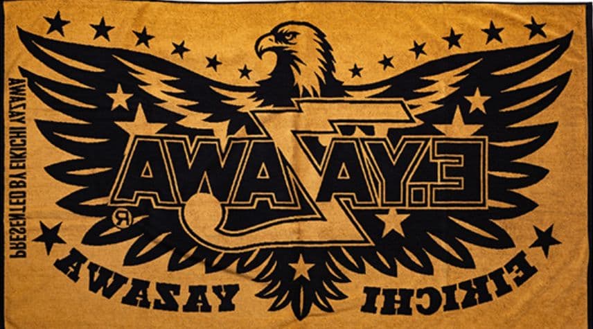 矢沢永吉　ジャガードスペシャルビーチタオル(ロゴ)イーグル