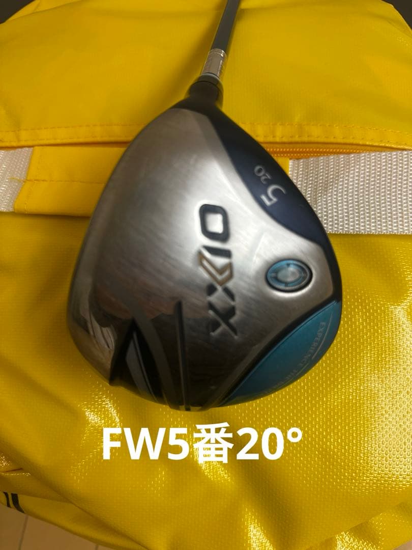 ゼクシオレデースドライバー　フェアウェイ3番5番の3点セット