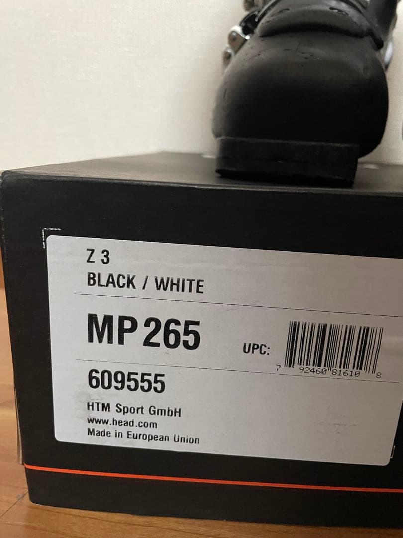 head ヘッド　スキーブーツ　26 26.5 Z3 ジュニア　3バックル