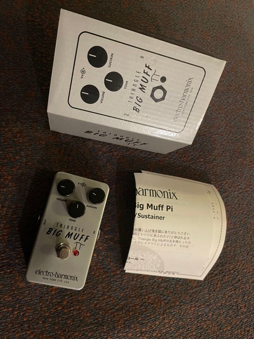 ギター triangle big muff pi