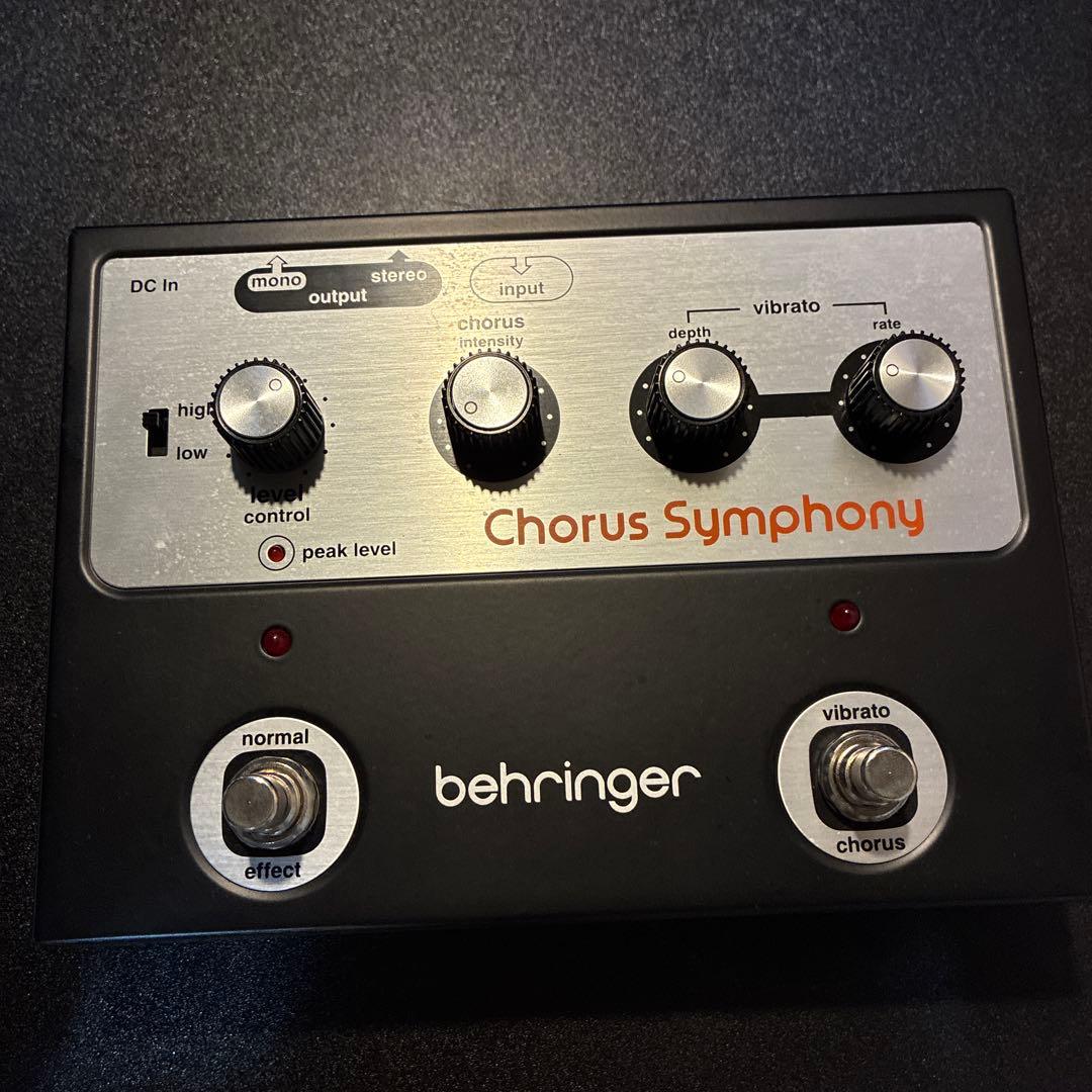 ギター behringer Chorus Symphony
