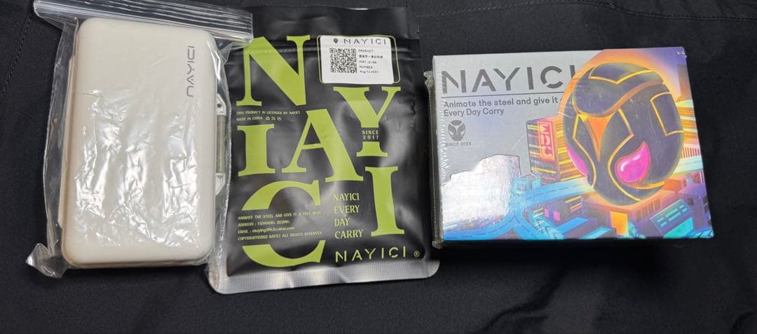 NAYICI DEMOMAN ジルコニウム 数量限定生産 フィジェットトイEDC