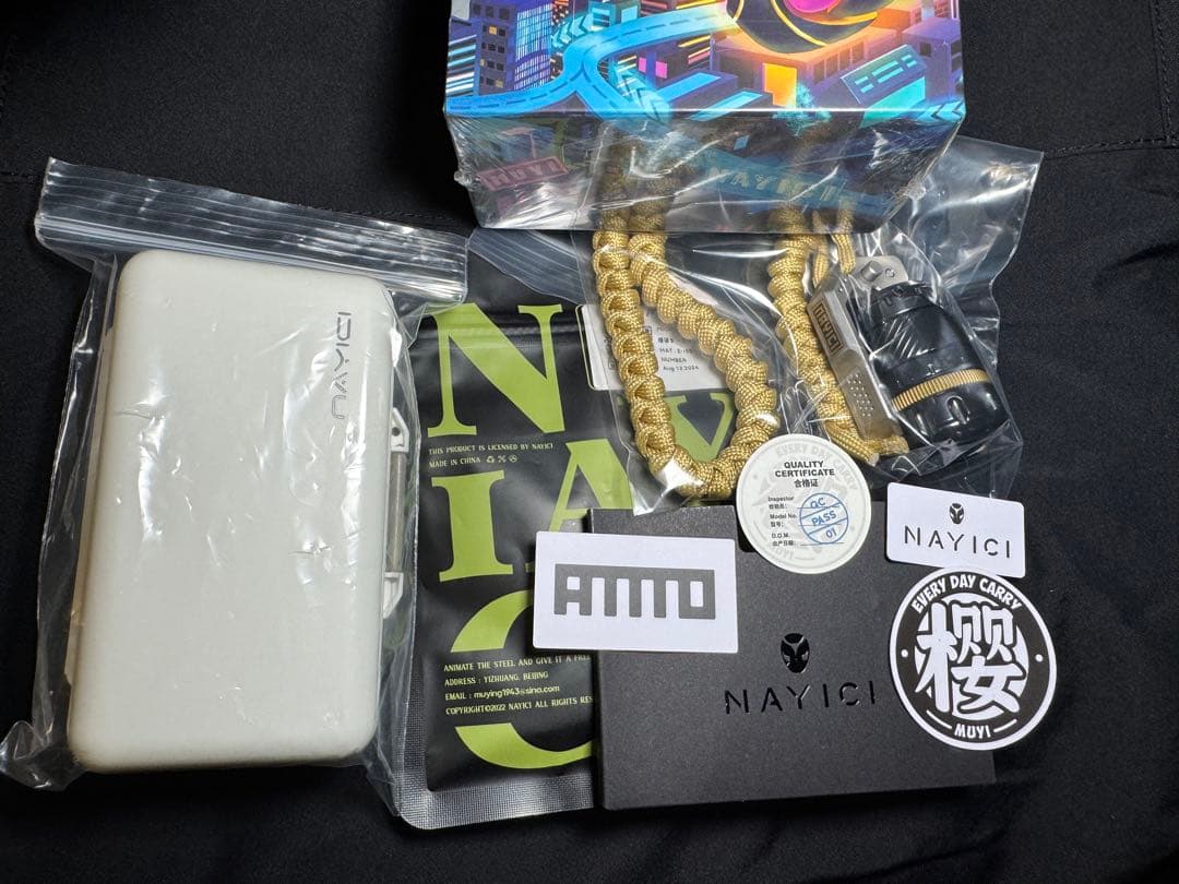 NAYICI DEMOMAN ジルコニウム 数量限定生産 フィジェットトイEDC