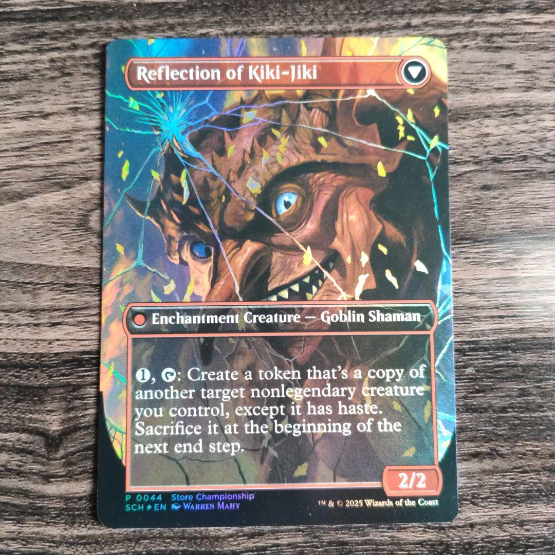 mtg 鏡割りの寓話 ストアチャンピオンシップ foil