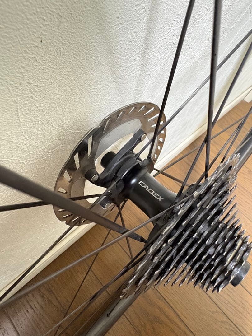 CADEX 42 Disc Tubeless 美品 フックレス カーボンホイール