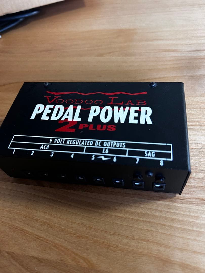 voodoolab pedal power 2 plus パワーサプライ