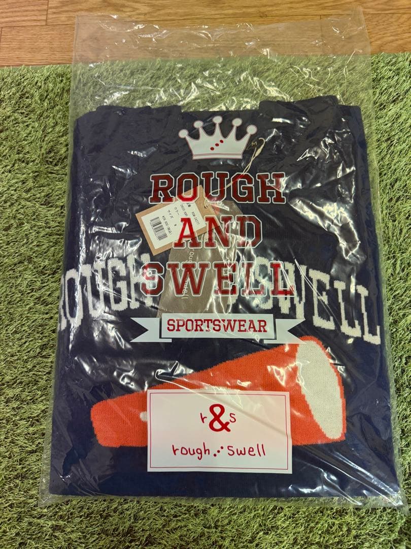 新品正規品【ROUGH&SWELL/M】メリノウール100%ニットセーターメンズ