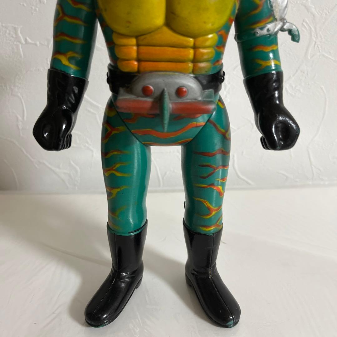⚠️激レア　仮面ライダーアマゾン　旧バンダイ　ソフビ　昭和レトロ　当時物　石森プロ