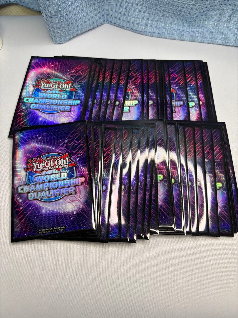 遊戯王　WCQ 紫　海外限定　公認　スリーブ　46枚