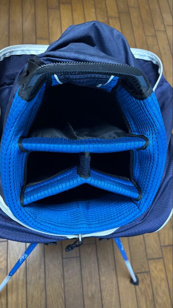 Titleist スタンド ダブルショルダーゴルフバッグ ネイビー/ブルー