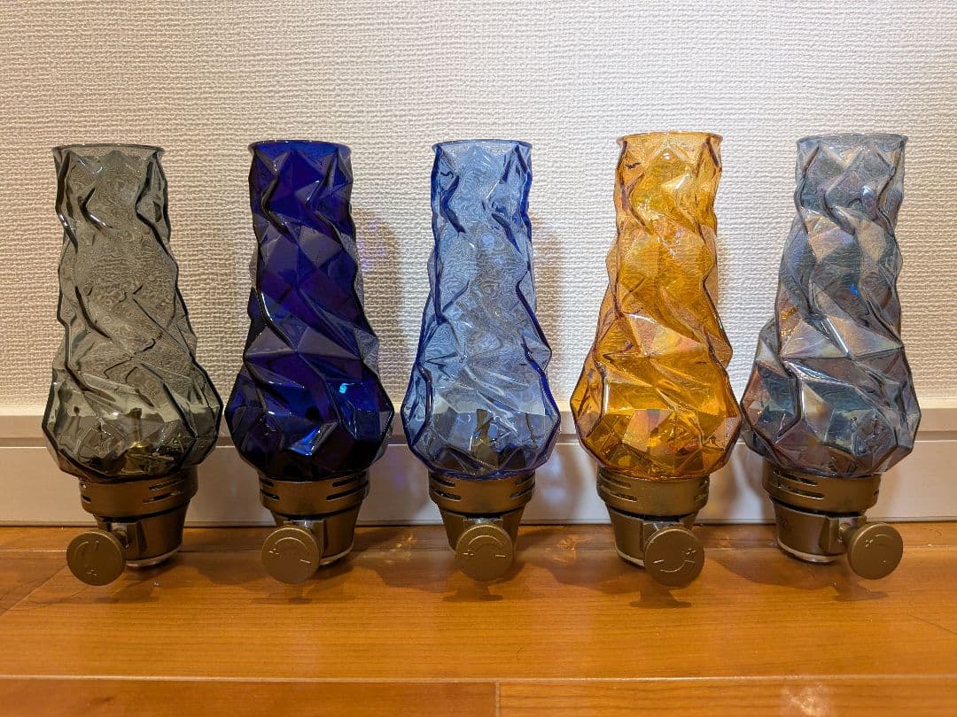 クラッシュアイス ルミエール イワタデンキ 5個セット 自作ケース