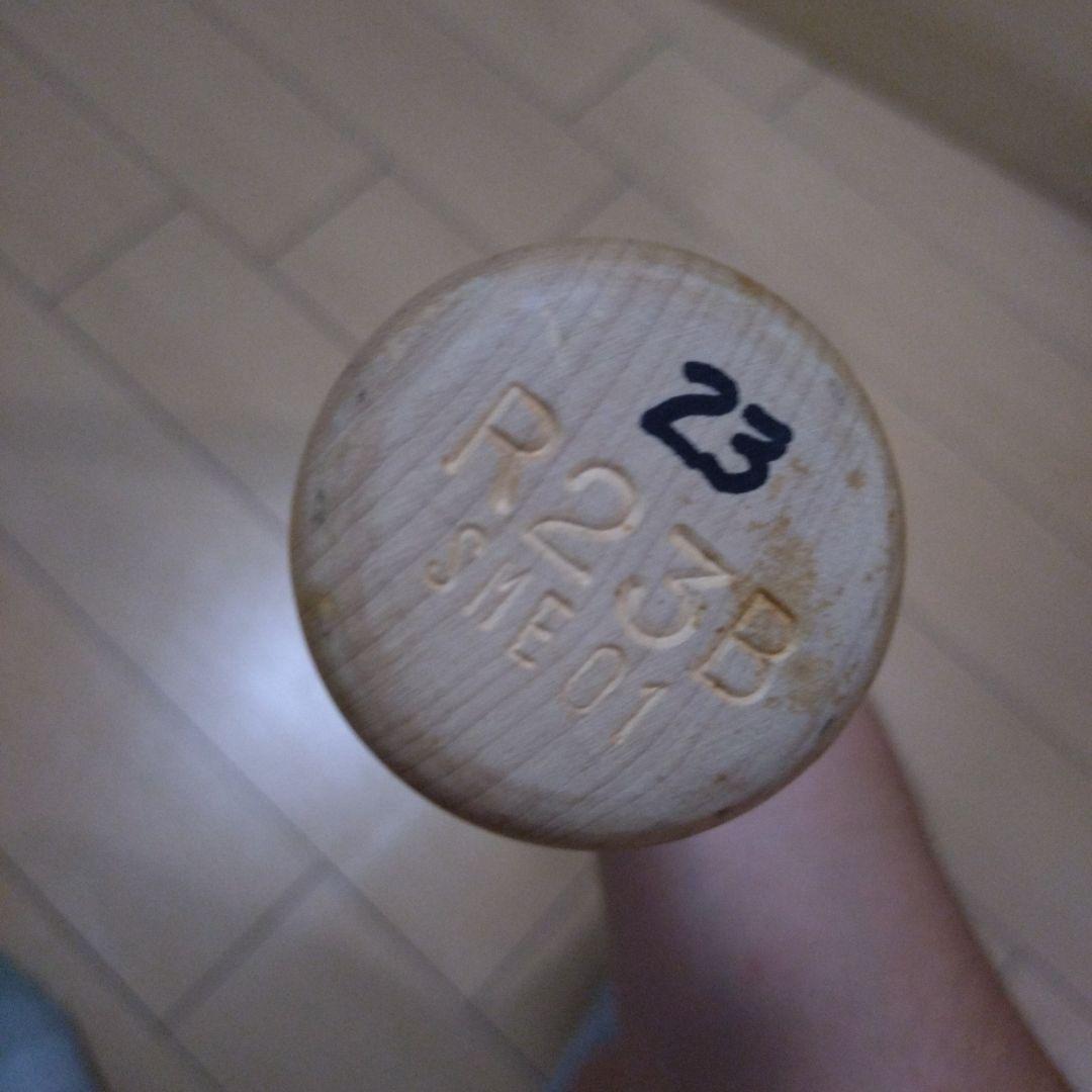 【*送様 adidas ADM-A23 硬式バット 23　青木宣親選手実使用バッ