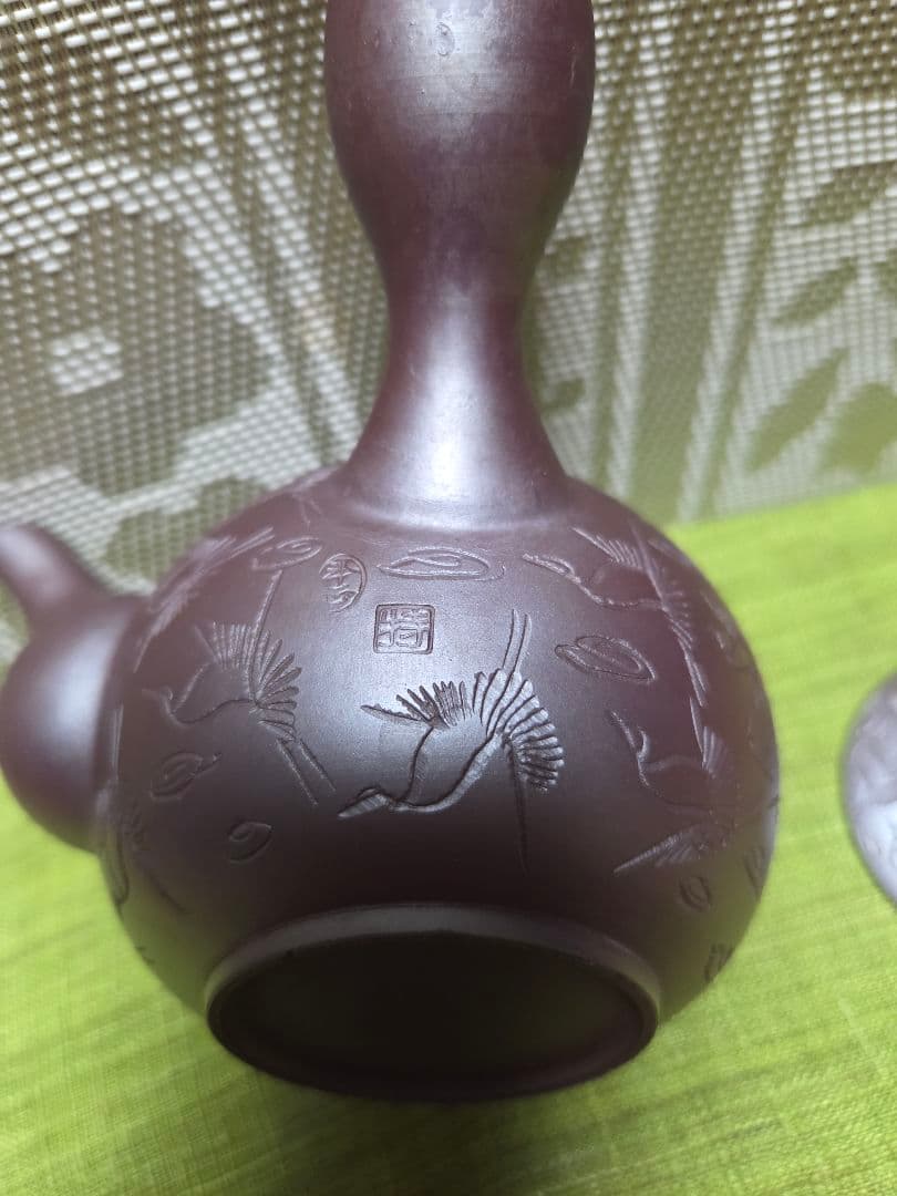 萬古焼　急須　斗正