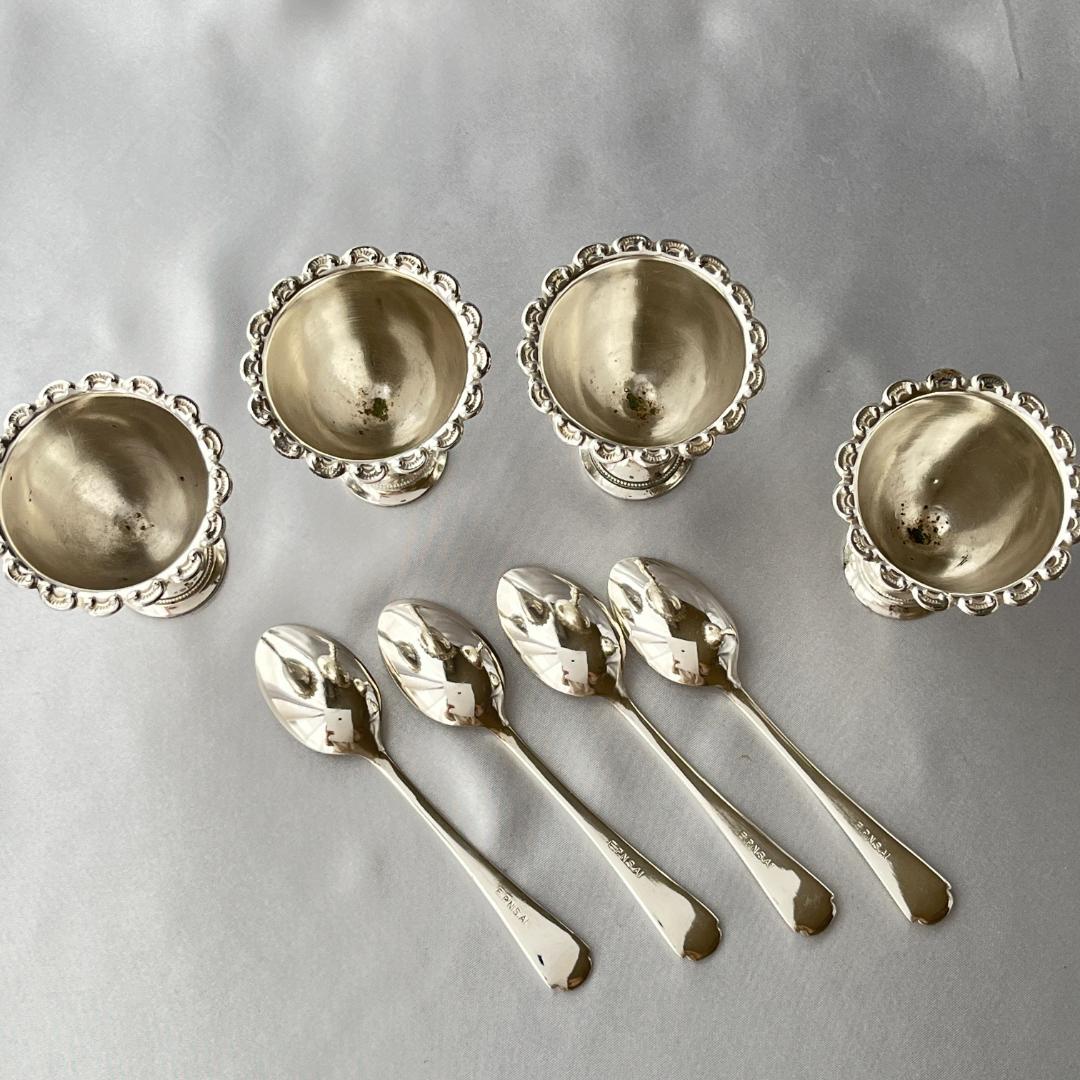 【Armour Silver Co】 エッグセット エッグカップ / スタンド