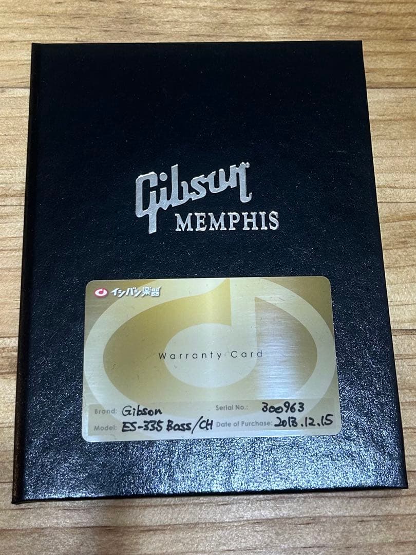 GIBSON ES-335 bass Memphis エレキベース ギブソン