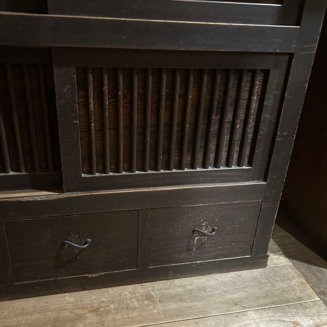 時代もの　引出し　箪笥　飾り棚