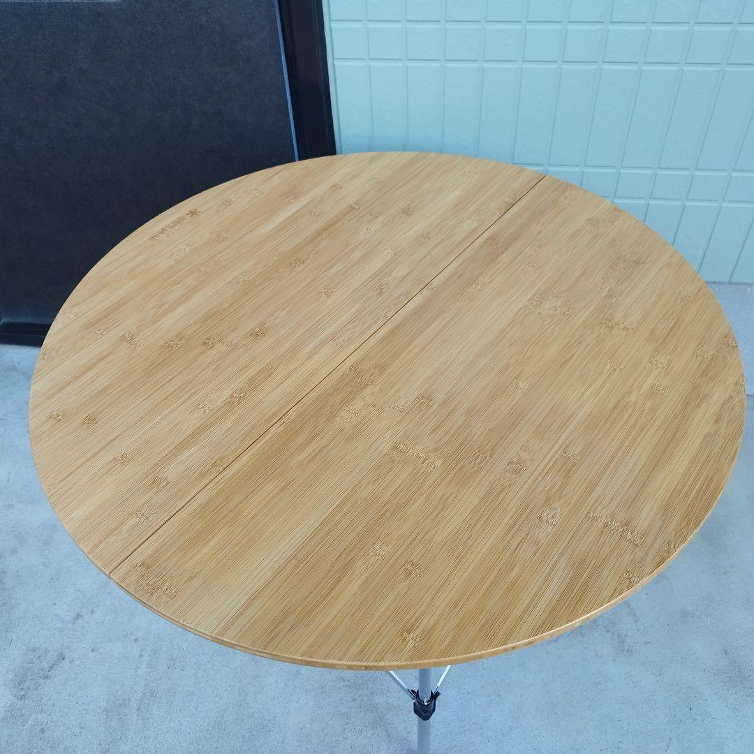 スノーピーク ローテーブルラウンド竹 LV-242 peak