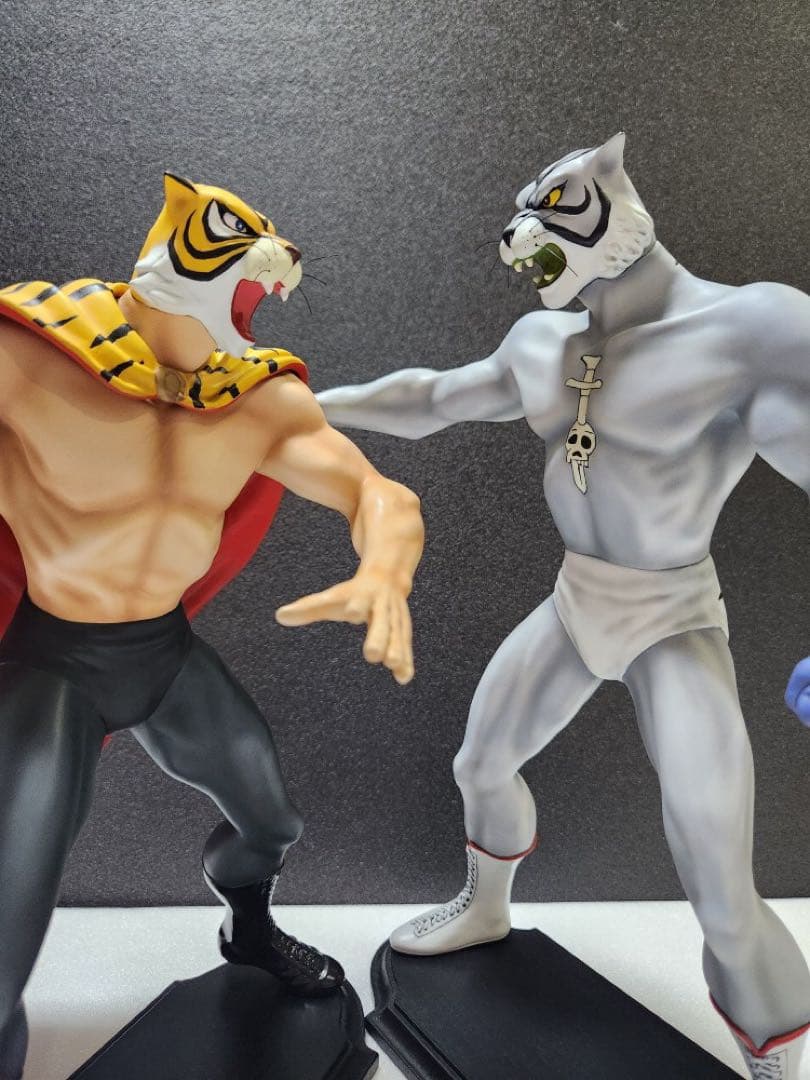 【遂に出品！究極のプロ完成品No1】超レア！ボークス　タイガーマスク　関連3体