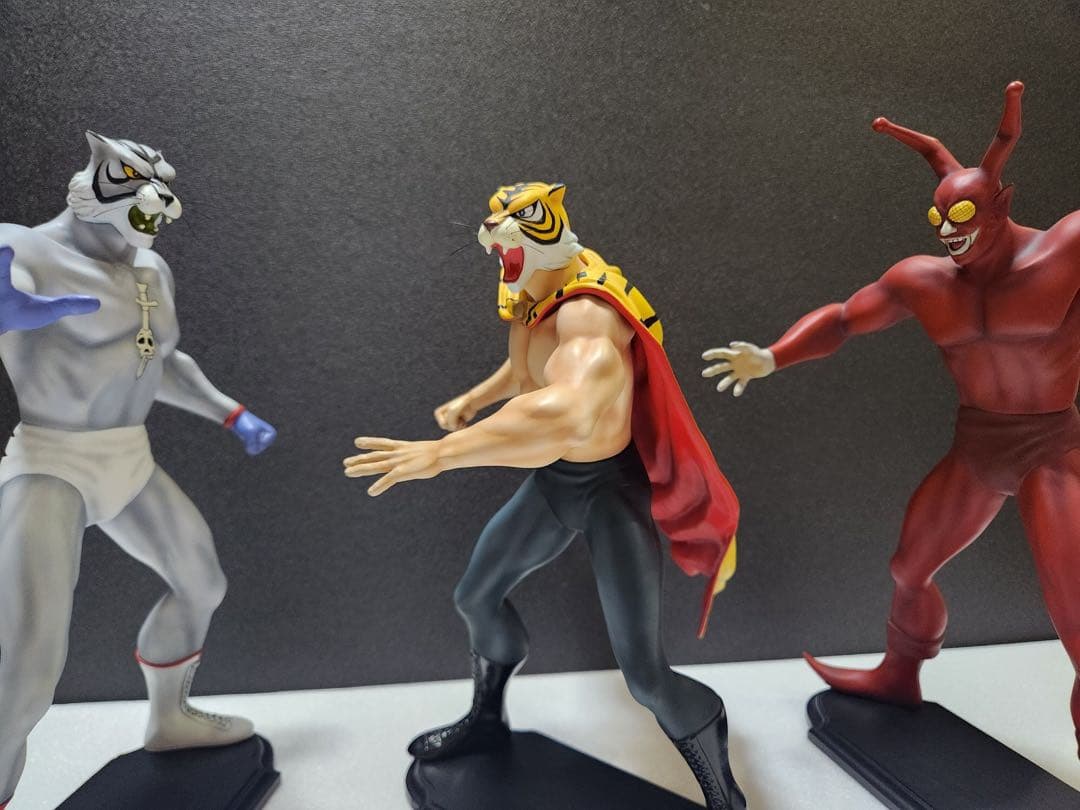 【遂に出品！究極のプロ完成品No1】超レア！ボークス　タイガーマスク　関連3体