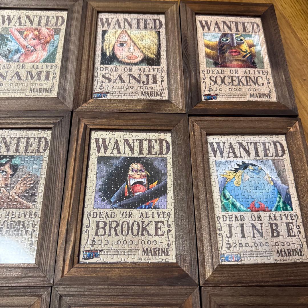 ワンピース ONE PIECE 手配書パズル ジグソーパズル パズル