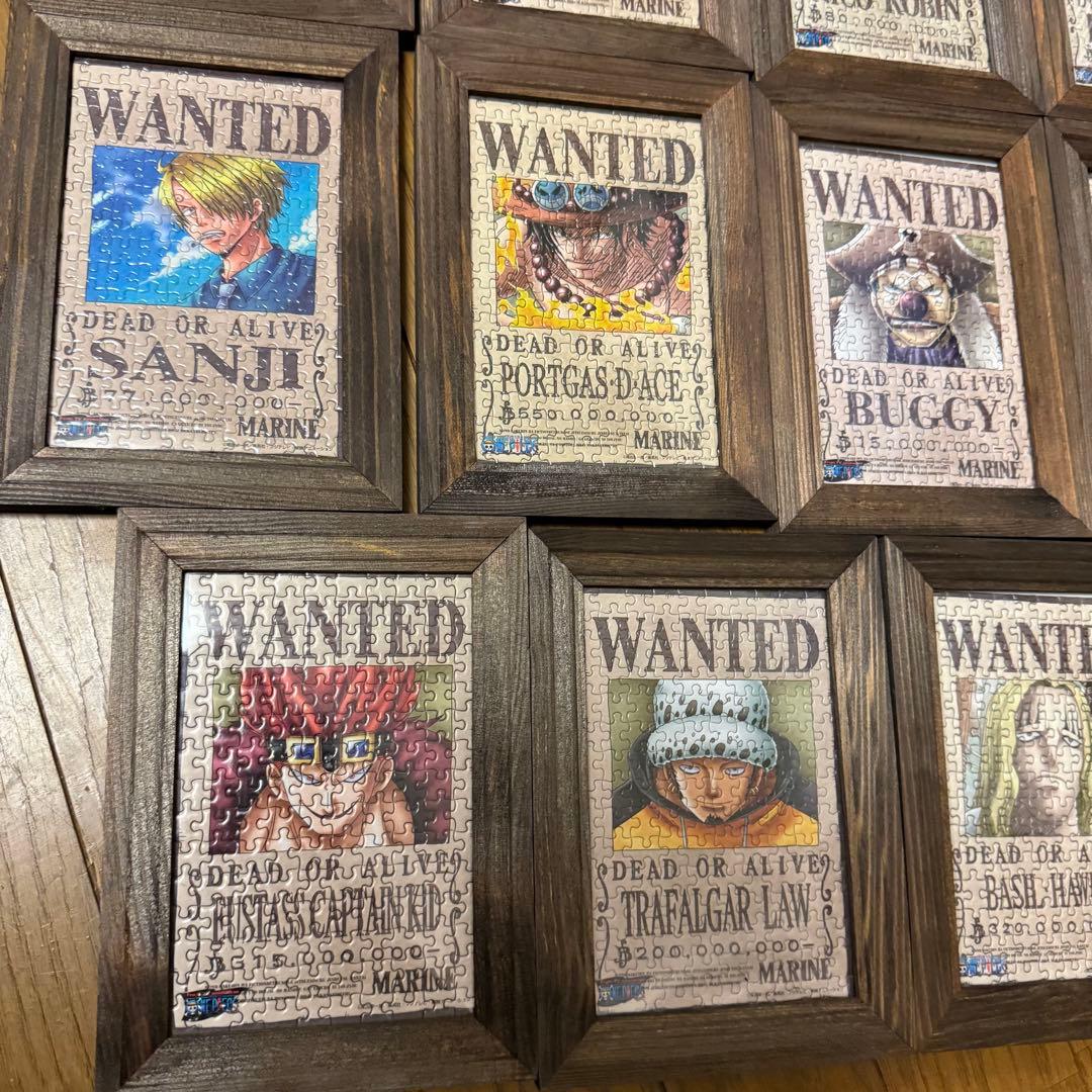 ワンピース ONE PIECE 手配書パズル ジグソーパズル パズル