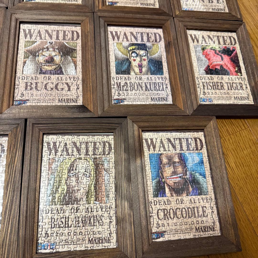 ワンピース ONE PIECE 手配書パズル ジグソーパズル パズル