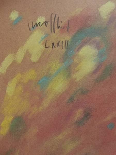 古沢岩美、デッサン 37、希少大判画集画、新品額装付、状態良好