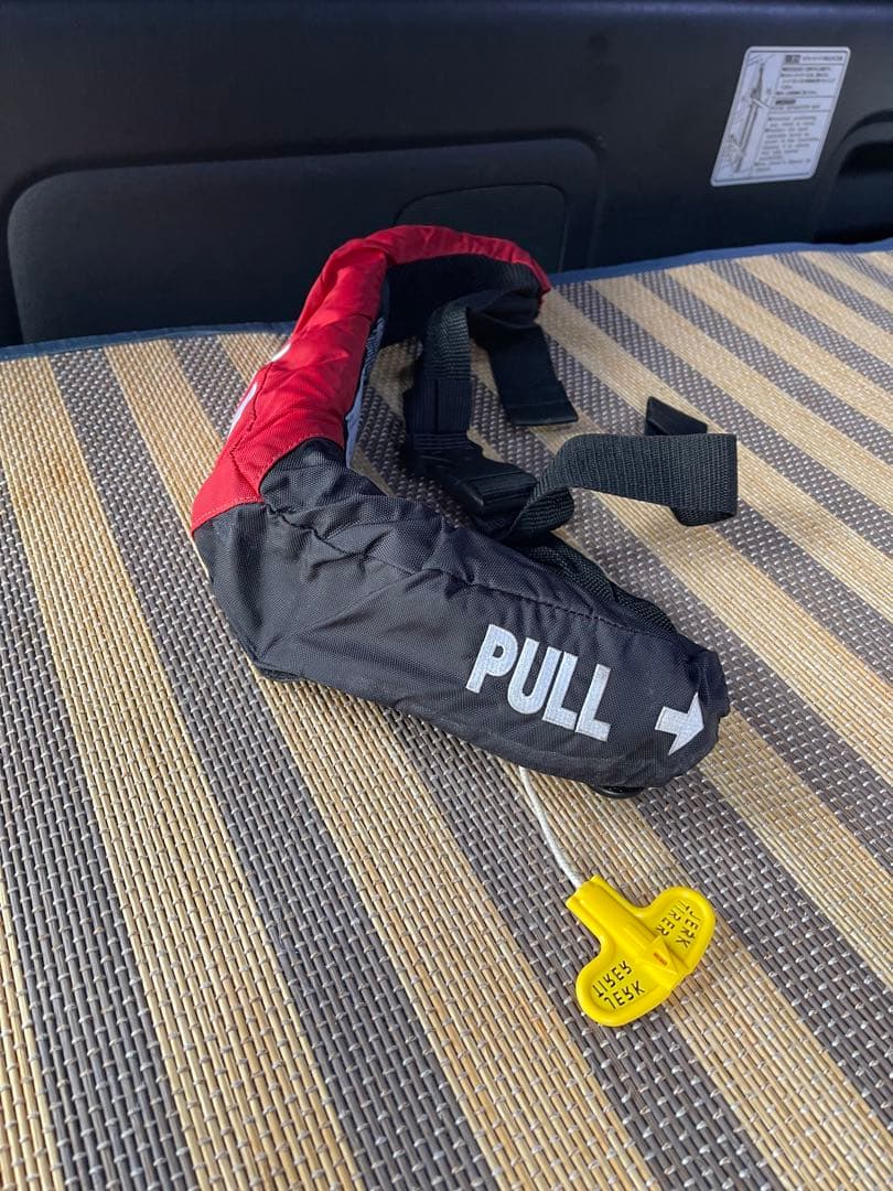 ダイワライフジャケット、ベルト