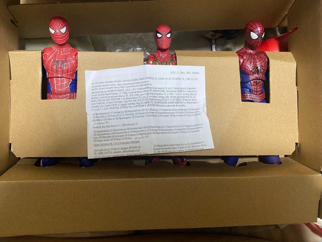 マーベル・レジェンド スパイダーマン 3パック