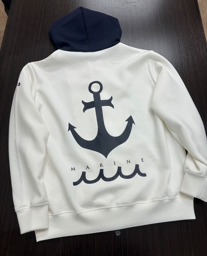 MUTE MARINE フロントロゴジャケット サイズ6